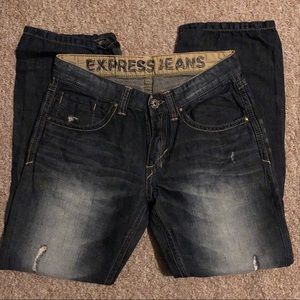 Express Men Bootcut Jeans - 30x30